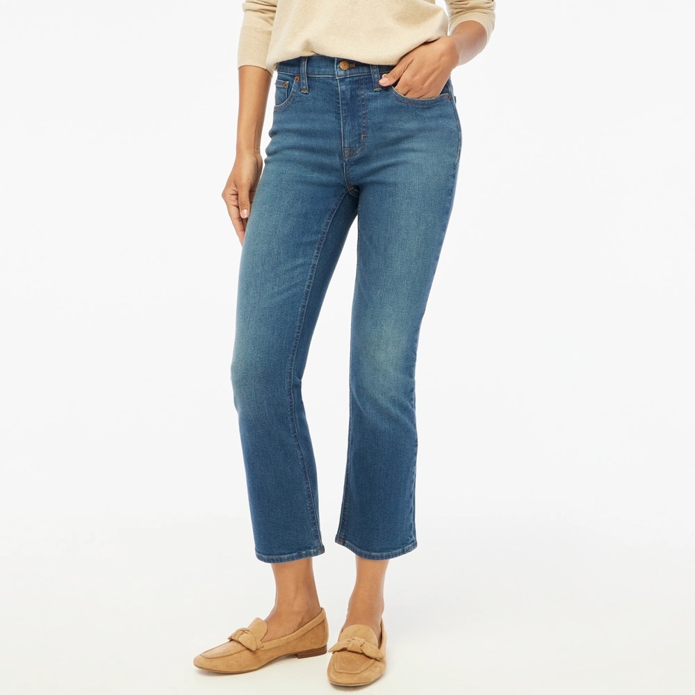 J. Crew Women's Blue Flare Jeans